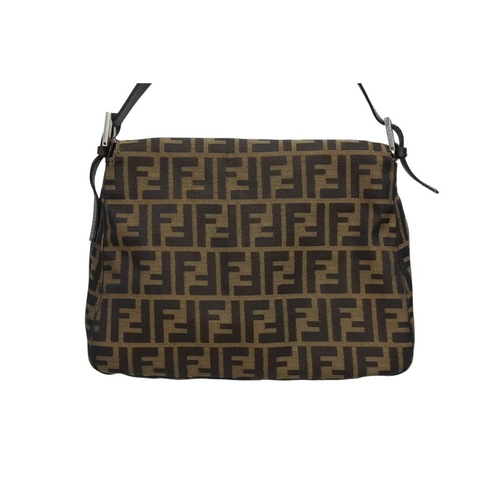 FENDI Zucca Mamma Bucket One Shoulder Hobo bag of brown canvas leather - Picture 3 of 10